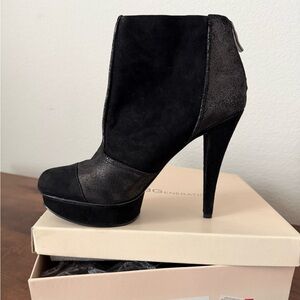 BCBGeneration Black Heeled Ankle Boots